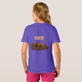 "Hiya!" Van Onderaf T-shirt (Achterkant volledig)