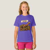 "Hiya!" Van Onderaf T-shirt (Voorkant volledig)