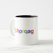 hiybbprqag tweekleurige koffiemok (Voorkant links)