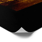 Hizli Art Collectie - Moderne Abstracte schilderku Poster (Hoek)