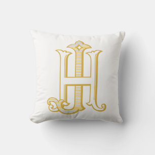 HJ Monogram of JH Monogram Sierkussen