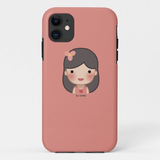 HJ-verhaal-jongen Iphone 5/S Hoesje (Achterkant)