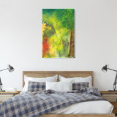 Hjärtats väg canvas afdruk (Insitu (Slaapkamer))