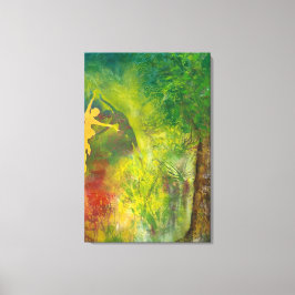 Hjärtats väg canvas afdruk