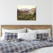 Hjelle in Valders, Tegel Fjord, 1835 Canvas Afdruk (Insitu (Slaapkamer))