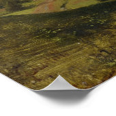 Hjelle in Valders, Tegel Fjord, 1835 Poster (Hoek)