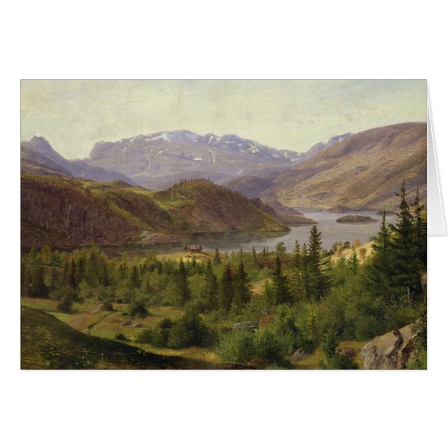 Hjelle in Valders, Tile Fjord, 1835 (Voorkant Horizontaal)