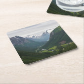 Hjelle-vallei in het onderzetter Noorwegen (Schuin)