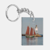 Hjordis en Grand Marais Light-sleutelketen Sleutelhanger (Voorkant Links)