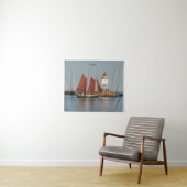 Hjordis en Grand Marais Light tapestry Wandkleed (In Situ (horizontaal))