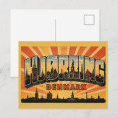 Hjørring Denemarken Kerk Briefkaart (Voorkant / Achterkant)