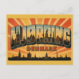 Hjørring Denemarken Kerk Briefkaart