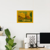 Hjørring Denemarken Kerk Poster (Thuiskantoor)