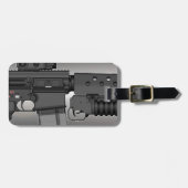 HK417 met M203 Bagagelabel (Voorkant horizontaal)