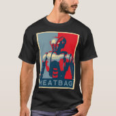 HK-47 gehaktzak Poster T-shirt (Voorkant)