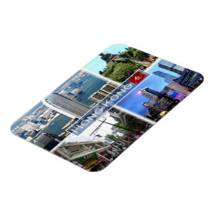 HK Hong Kong - Tian Tan Buddha - Magneet