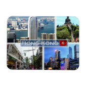 HK Hong Kong - Tian Tan Buddha - Magneet (Horizontaal)