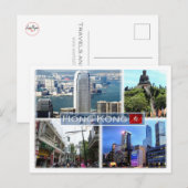 HK Hongkong - Briefkaart (Voorkant / Achterkant)