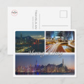 HK Hongkong - Briefkaart (Voorkant / Achterkant)