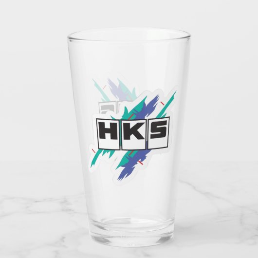 HKS PINT GLASS GLAS (Achterkant)