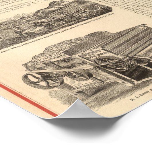 HL Emory en Sons Poster (Hoek)