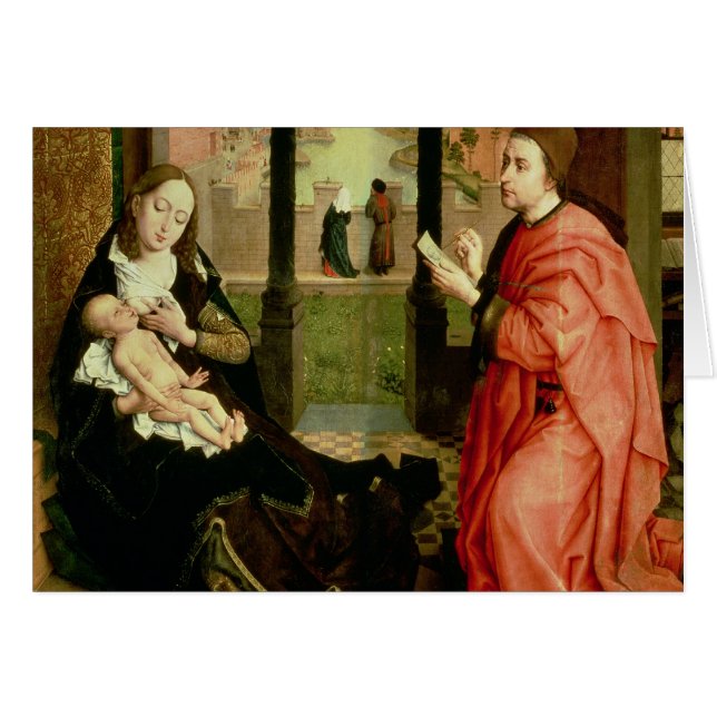 Hl. Lucas schildert een portret van de Maagd (Voorkant Horizontaal)