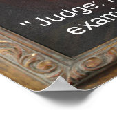 HL Mencken Graphic & Quote op Poster van rechters (Hoek)