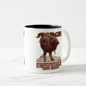 HL Mencken Quote en...Argh. Tweekleurige Koffiemok (Voorkant rechts)