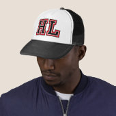 'HL' Monogram Trucker Pet (In situ)
