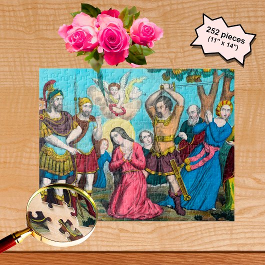 Hl. Philomena Onthoofd Legpuzzel