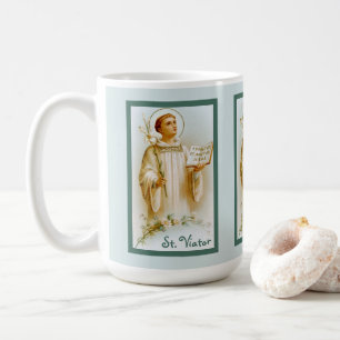 Hl. Viator van Lyon de catecheet (BF 02) Koffiemok