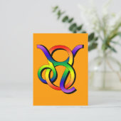 HLBT Leo & Taurus Briefkaart (Staand voorkant)