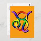 HLBT Leo & Taurus Briefkaart (Voorkant / Achterkant)