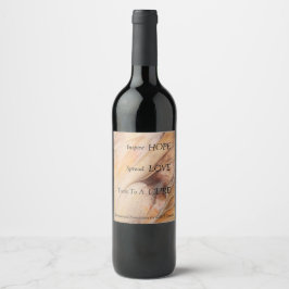 HLC Wijnlabel (bevat 6 labels) Wijn Etiket