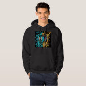 HLF natte verf hoodie (Voorkant volledig)