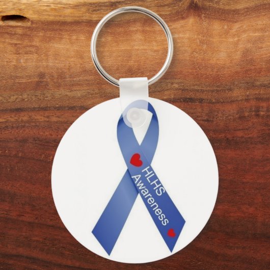 HLHS-bewustzijn Sleutelhanger (Voorkant)