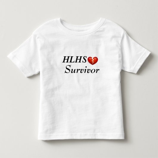 HLHS Survivor Kinder Shirts (Voorkant)