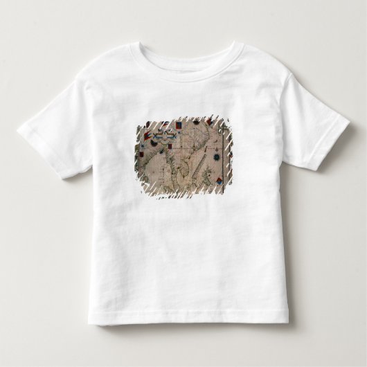 HM 41 Het Verre Oosten, van een portolan atlas Kinder Shirts (Voorkant)