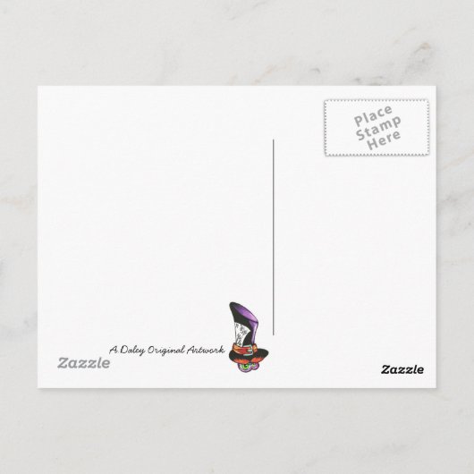 HM Bride Briefkaart (Achterkant)