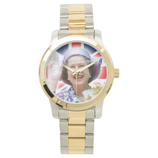 HM koningin Elizabeth II - Majestic! Horloge (Voorkant)