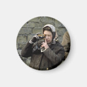 HM Queen Elizabeth Camera Smile! Magneet (Voorkant)