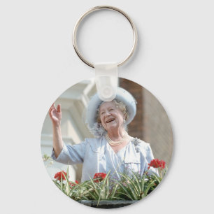 HM Queen Elizabeth, de koningin Moeder 1990 Sleutelhanger