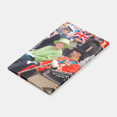 HM Queen Elizabeth-Duke of Edinburgh Post-it® Notes (Schuin)