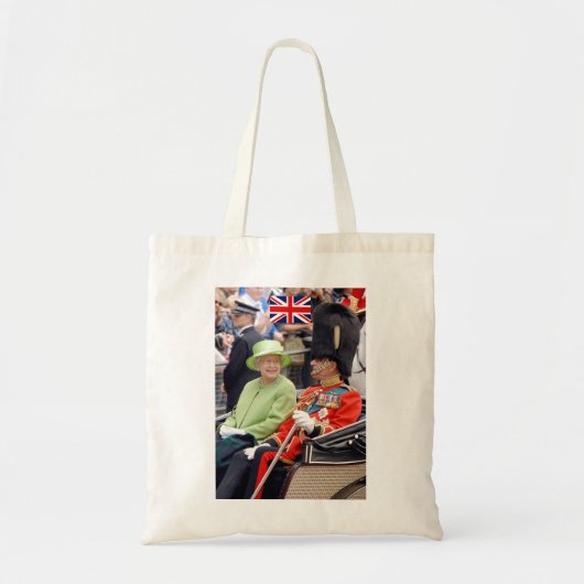 HM Queen Elizabeth-Duke of Edinburgh Tote Bag (Voorkant)