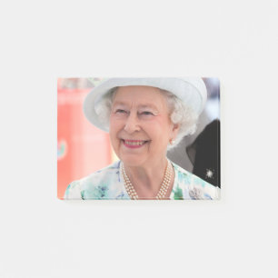 HM Queen Elizabeth II Abu Dhabi Professional Foto Post-it® Notes