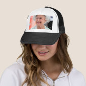 HM Queen Elizabeth II Abu Dhabi Professional Foto Trucker Pet (In situ)