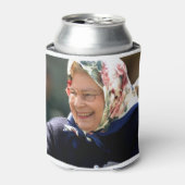 HM Queen Elizabeth II Blikjeskoeler (Blikje Voorkant)