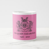 HM Queen Elizabeth II Bone China Tea Mok (Voorkant)