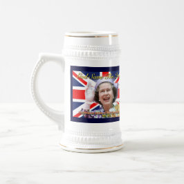HM Queen Elizabeth II Diamond Jubilee Bierpul