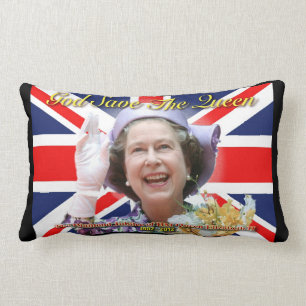 HM Queen Elizabeth II Diamond Jubilee Kussen
